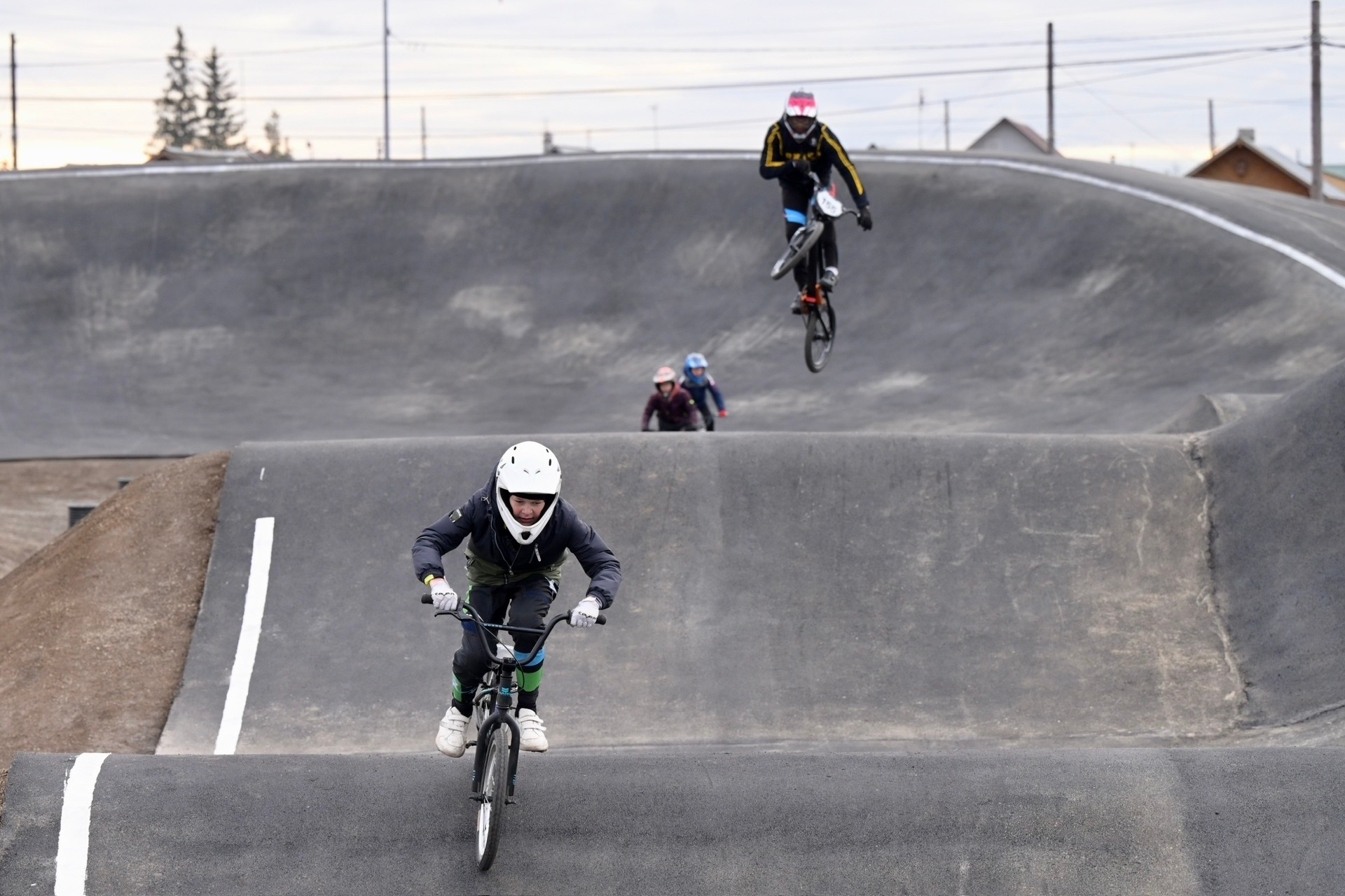Новый рейс-трек в Богдановиче готовится принимать BMX-гонки