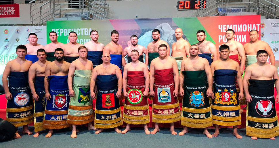 Всероссийские соревнования по сумо состоялись в Татарстане