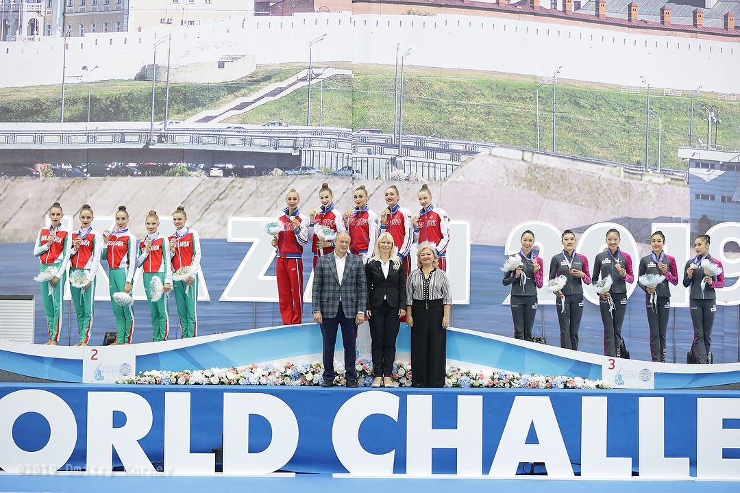 С 30 августа по 01 сентября в Центре гимнастики города Казани прошел этап Кубка мира по художественной гимнастике