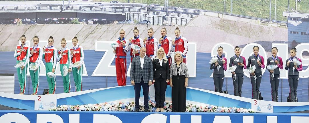 С 30 августа по 01 сентября в Центре гимнастики города Казани прошел этап Кубка мира по художественной гимнастике