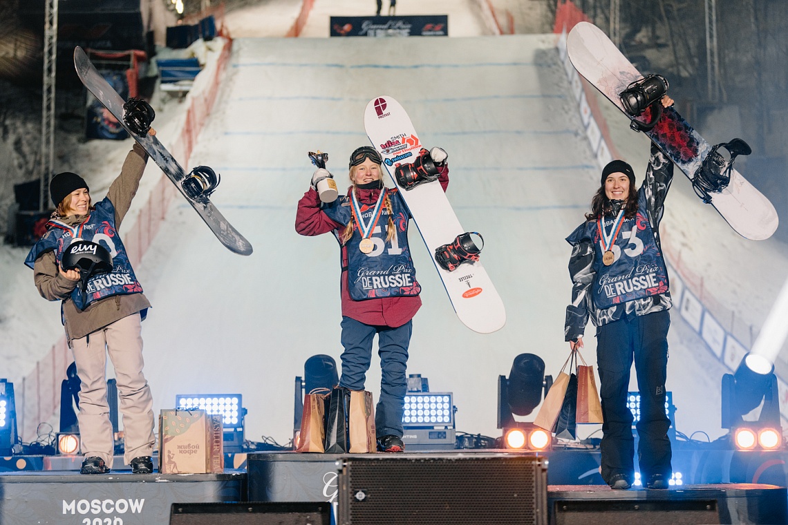 Москва примет этап Кубка Европы по сноуборду в дисциплине биг-эйр.
